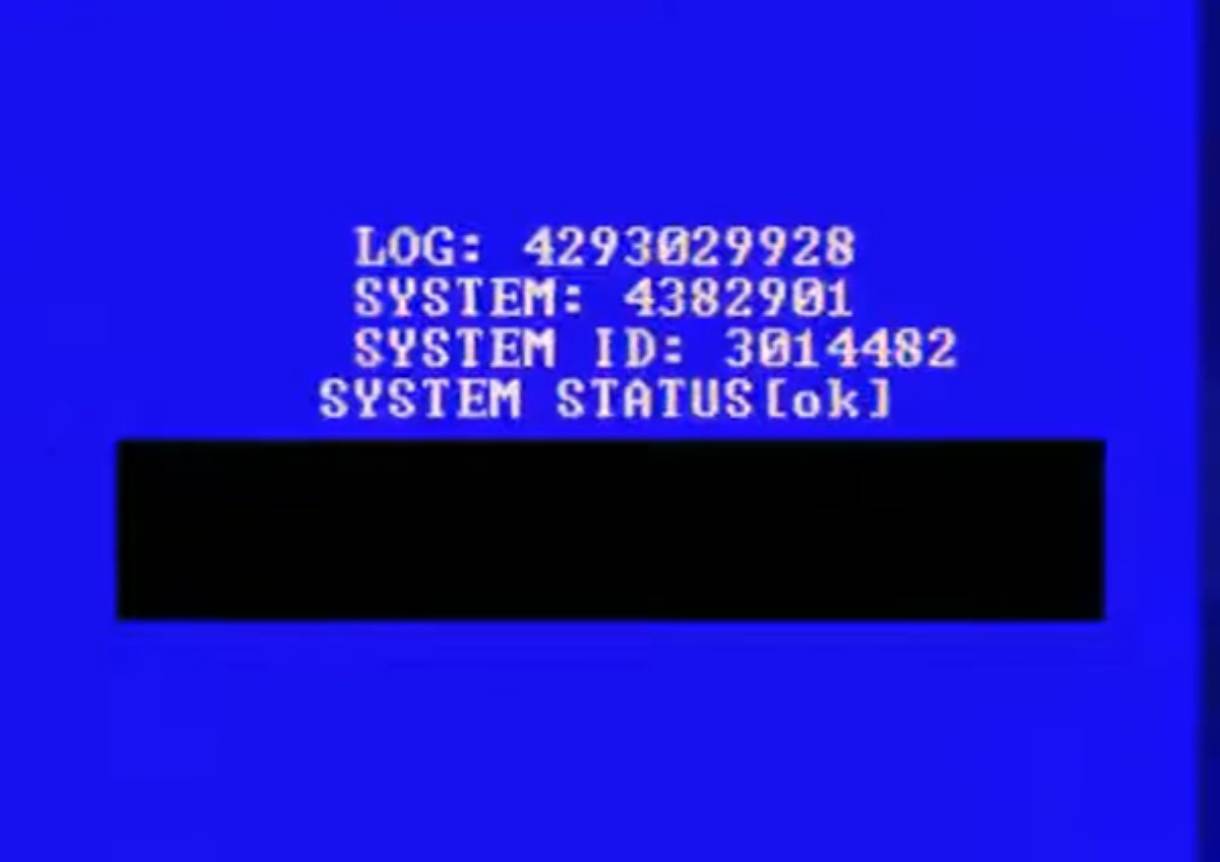 Old log data screen